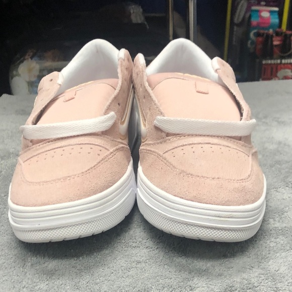 Vans Hylane Sepia Rose and White Suede Sneakers - Picture 3 of 6